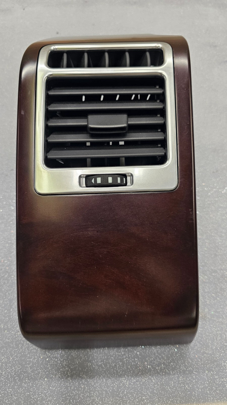 🔥13-19 Land Rover / Range Rover Front Right Dash Board A/C Vent w/ Trim, Wood