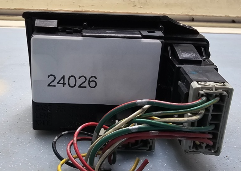 🔥98-02 Honda Accord Center Dash Clock Hazard Switch Board Digital Button Black
