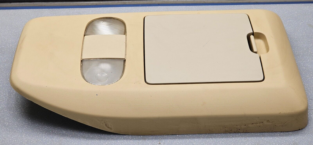 🔥04-08 Ford F-150 Overhead Console DOME Map Light Lamp Storage Assembly Tan OEM
