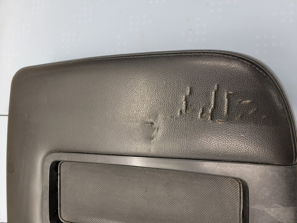 🔥07-13 Chevy Tahoe, Suburban, Yukon Leather Console Lid Armrest Cover BLACK JS5