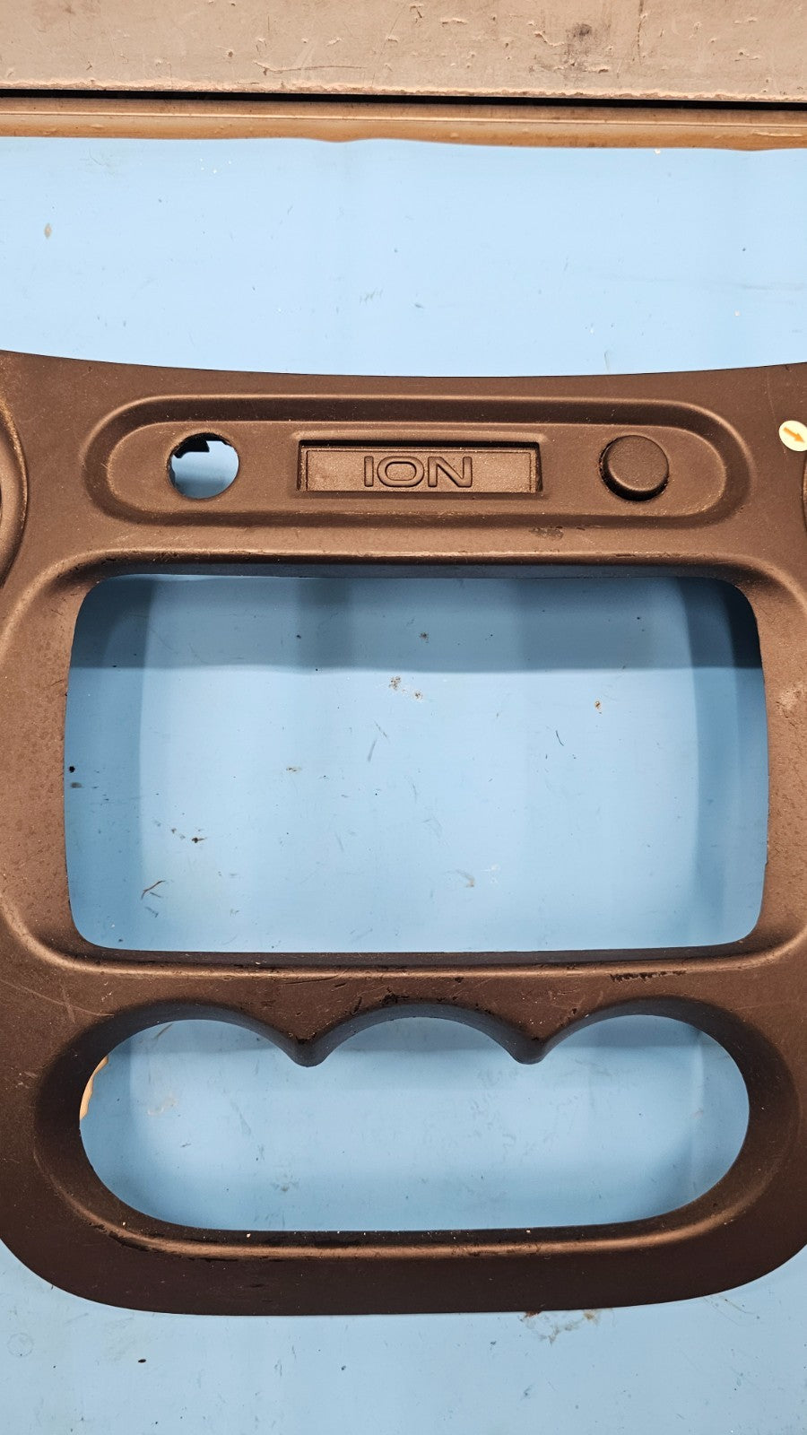 🔥03-07 Saturn Ion Dash Radio AC Climate Control Bezel Assembly Trim Panel BLACK