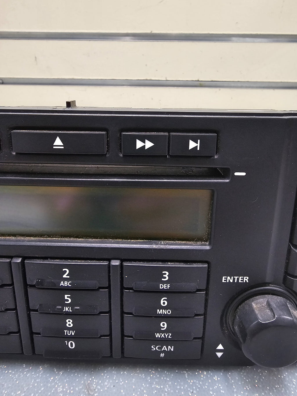 🔥08-12 Land Rover LR2 Dash AM FM 6 Disc CD Player Radio Strereo Receiver BLACK