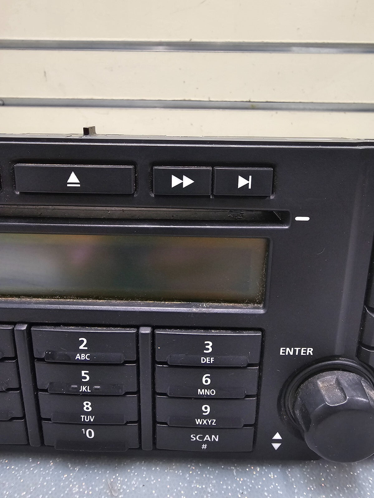🔥08-12 Land Rover LR2 Dash AM FM 6 Disc CD Player Radio Strereo Receiver BLACK